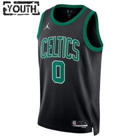 Camiseta Niños Boston Celtics Jayson Tatum 0 2022-23 Jordan Statement Edition Verde Swingman